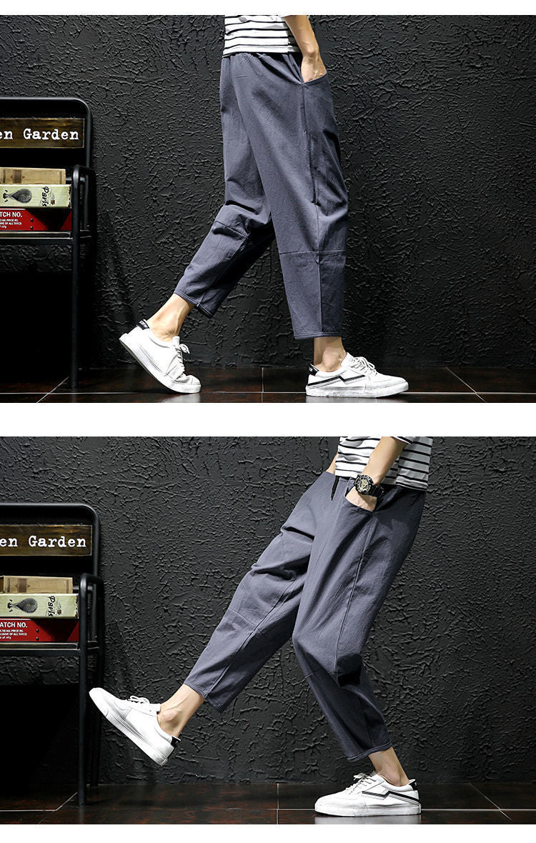 IRIEDAILY TRAPAS City - Pantaloni Uomo Cotone Biologico Straight Fit