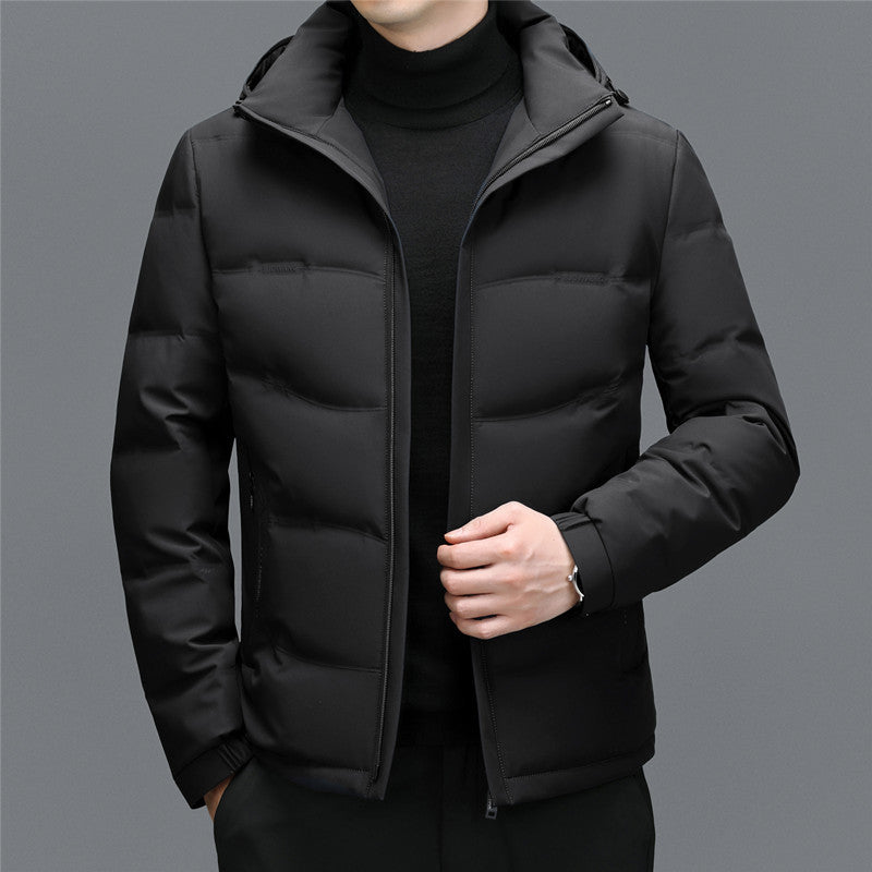Herren Daunenjacke Dicke Daunenjacken Puffer Jacket Men Winter