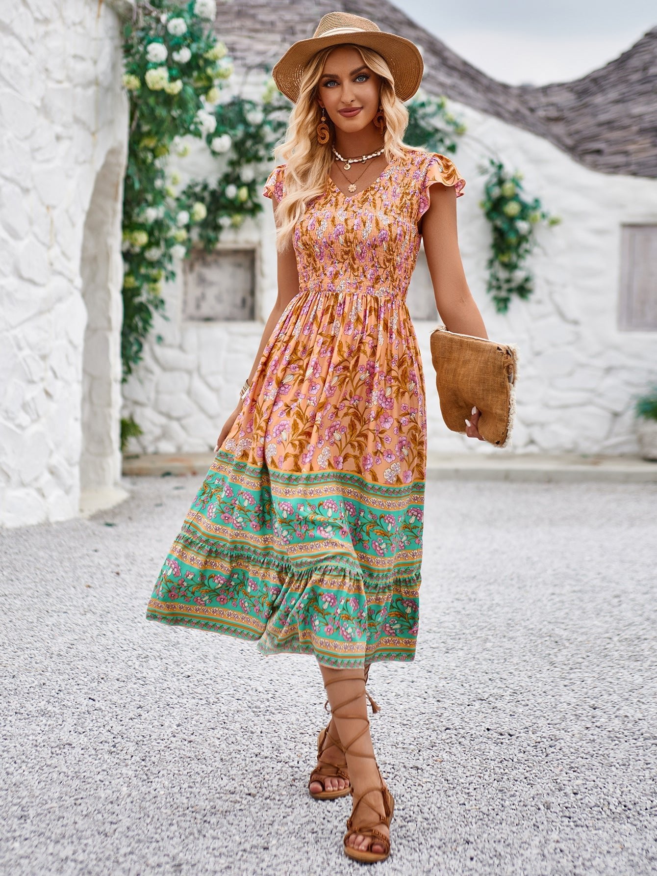 Vestito Leggero Estate Bellissimi Abiti Da Donna, Abito Estivo Da Donna, Tubino, Abito Da Spiaggia, Scollo A V, Maxi Abito Leggero Per Il Tempo Libero, Senza Spalle, Maxi Abito Da Festa Elegante Vestito Leggero Estate Bellissimi Abiti Da Donna, Abito Estivo Da Donna, Tubino, Abito Da Spiaggia, Scollo A V, Maxi Abito Leggero Per Il Tempo Libero, Senza Spalle, Maxi Abito Da Festa Elegante