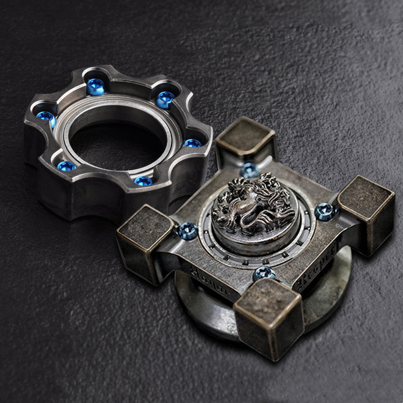 Specter Spinner Fidget spinner Steel Fire Gear stile retrò- Aspie Shop neurodivergenti
