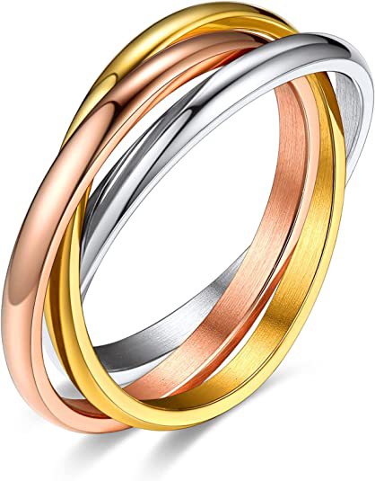 Three-ring spinner ring for couples Neurodivergent Aspie Shop